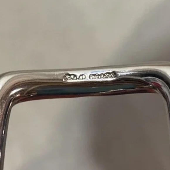 LN ROLFS black leather belt, size 38" length - Picture 5 of 5